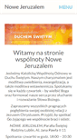 Mobile Screenshot of nowejeruzalem.pl